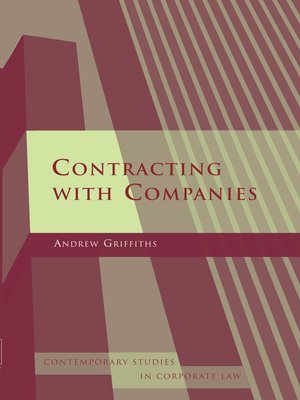 cover image of Contracting with Companies